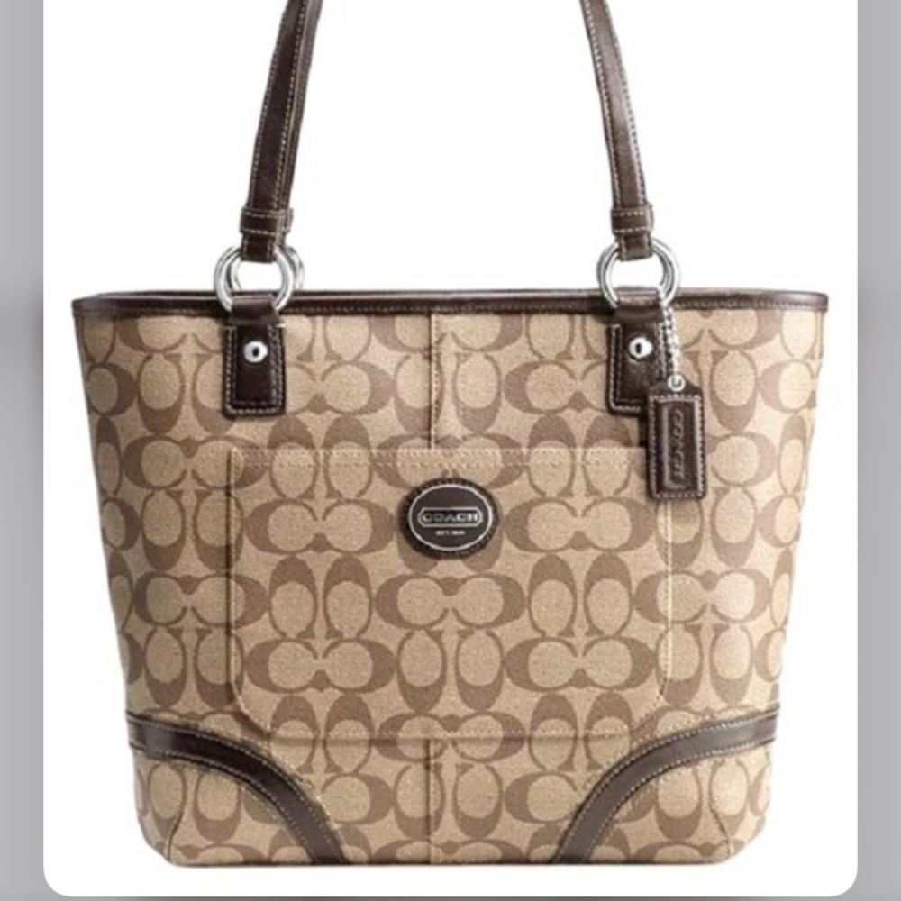 Coach Peyton Heritage Tote